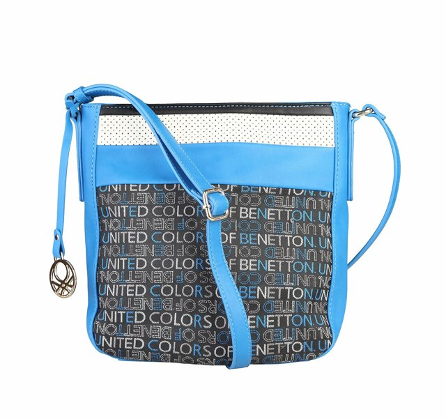 Benetton Celine Crossbody - modrá