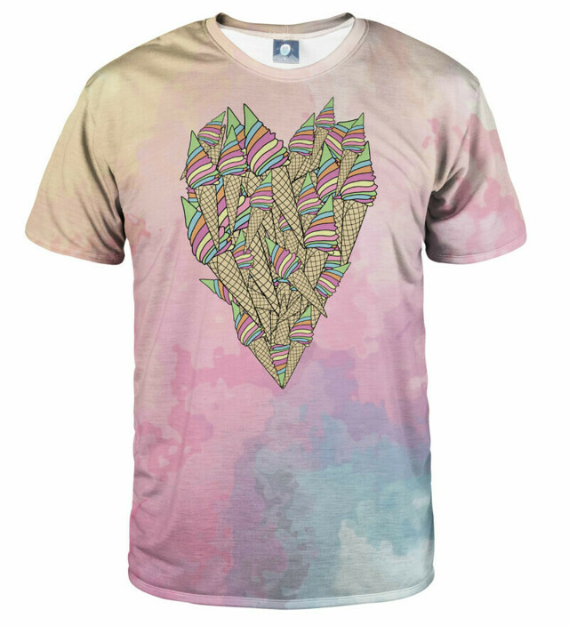 Aloha From Deer Ice Dream T-Shirt TSH AFD697 Pink - XS