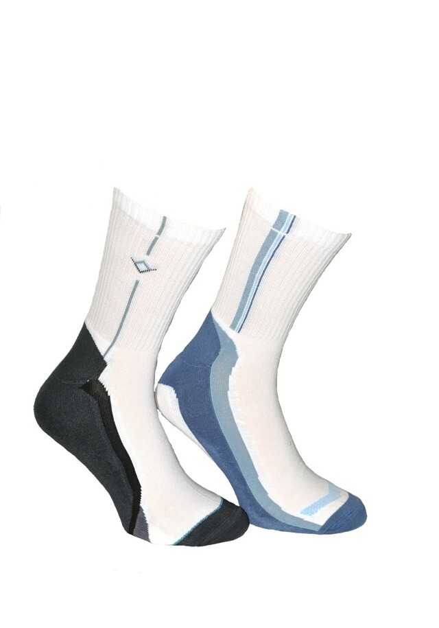 Pánské ponožky Terjax Sport Line Polofroté art.008 7049 - 44-46 - design light-mix