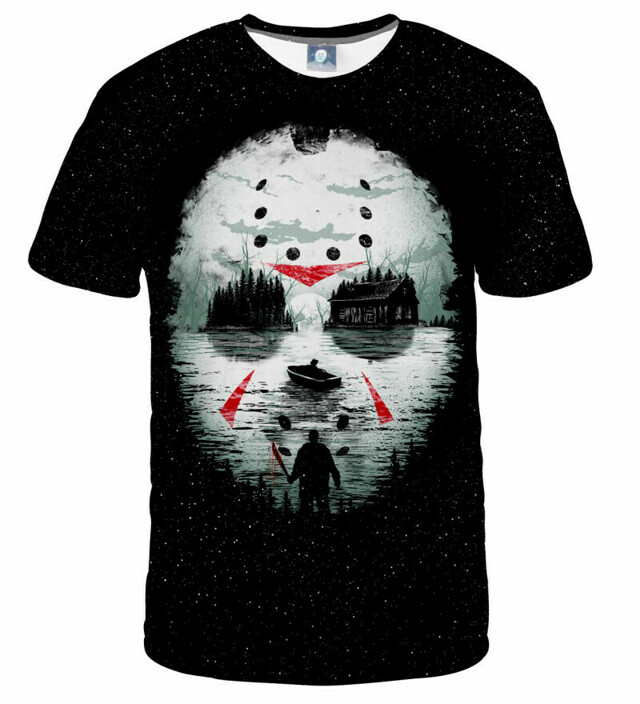 Aloha From Deer Friday The 13th T-Shirt TSH AFD384 Black - XS
