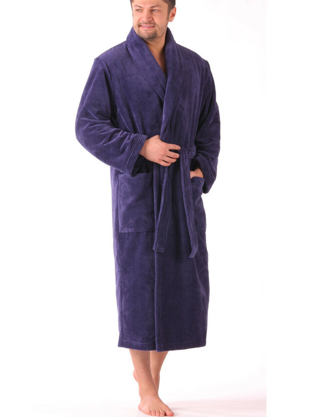 Župan pánský Tampa 2149 - Vestis - XL - modro šedá