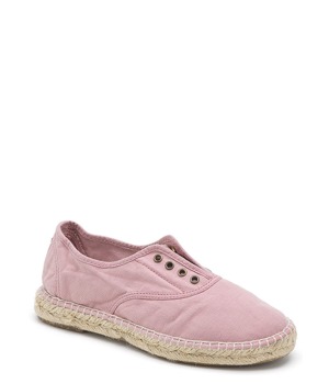 Růžové ekologické espadrilové tenisky Natural World