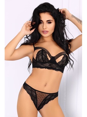 Elegantní set Caniave černá - LivCo Corsetti
