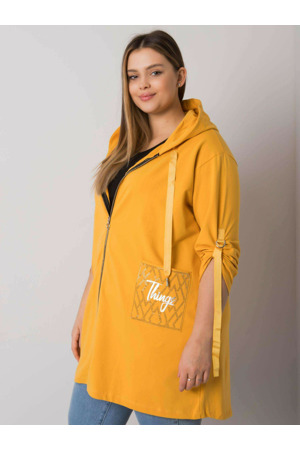 Mikina RV BL 6795.84 tmavě žlutá