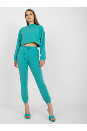 Teplákové kalhoty AP DR A 003 tyrkysové