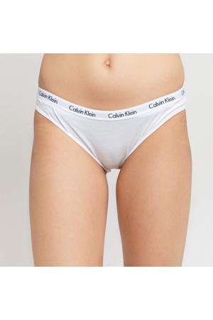 Kalhotky 3pcs QD3588E-YS7 černobílomodrá - Calvin Klein