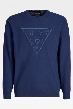 Pánská mikina U1GA09K68I1 - D780 tmavě modrá - Guess