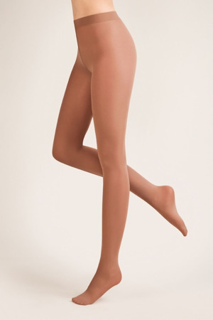 Dámské punčocháče Microfibra 40 den plus cappucino - GABRIELLA