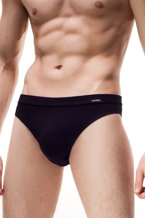 Pánské slipy 221 Authentic black - CORNETTE