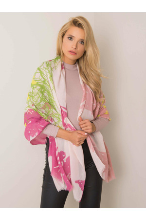 Dámský šátek AT CH K 241444 tmavě růžový