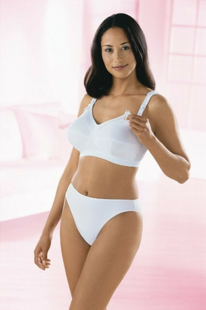 Dámská kojící podprsenka Basic Cotton 5051 - Anita