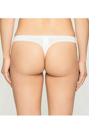 Tanga Pure Seamless QD3544E bílá T|O Calvin Klein