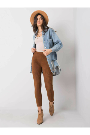 Kalhoty 217 SP 23189.41 hnědá