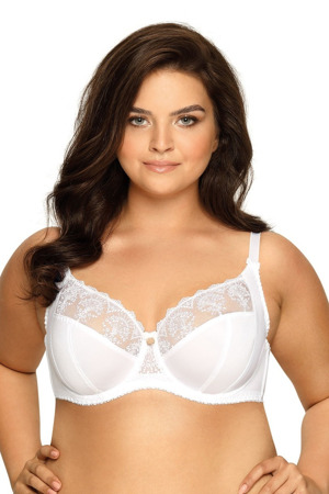 Měkká dámská podprsenka AV 1922 WHITE SSS