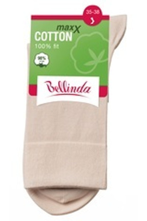 Dámské bavlněné ponožky COTTON MAXX LADIES SOCKS - BELLINDA - bílá