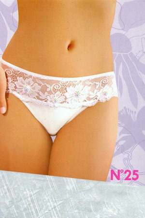 Dámské kalhotky 25 white - EWANA