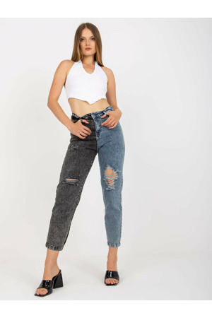 Džíny RO SP PNT 01 1.70 černá a modrá