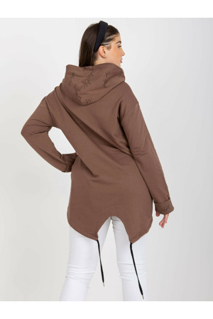 Mikina RV BL 8266.34P hnědá