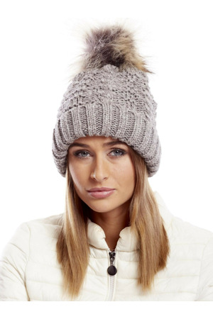 Dámská čepice AT CZ 1716501 36 světle hnědá