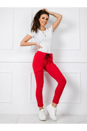 Tepláky RV DR 5424.08X červená