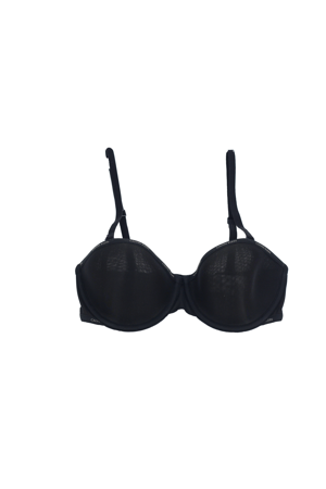 Podprsenka  korzetová QF4636E-100 černá - Calvin Klein