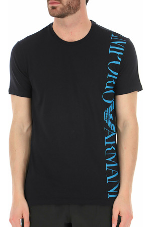 Pánské tričko 211831 1P469 00020 černé - Emporio Armani