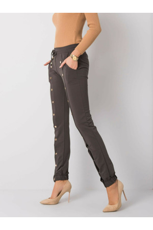 Tepláky RV DR 6016.08 tmavá khaki