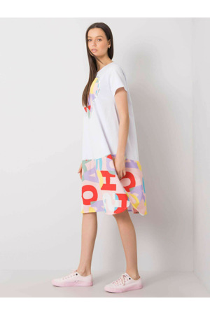 Šaty DHJ SK 13119.26P světle růžová