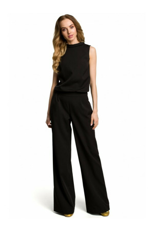 M382 Kombinéza s dělenými zády - černá