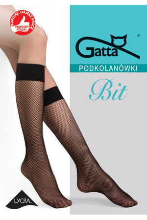 Síťované podkolenky "kabaretky" BIT