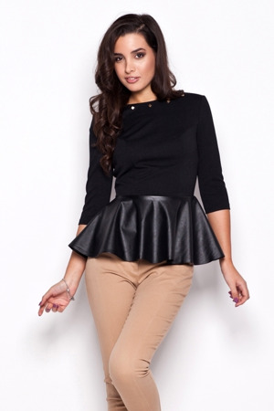 Dámská košile K073 black - KATRUS
