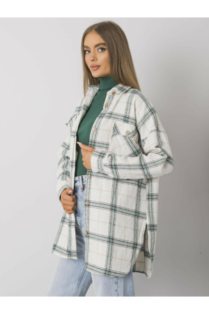 Košile TO KS 0810 3.32 bílé a zelené