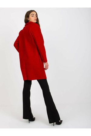 Dámský kabát  TW EN BI 7372.18 tmavě červený