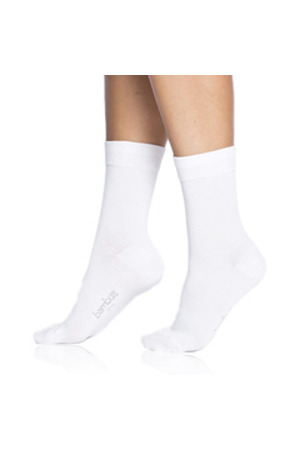 Dámské bambusové ponožky BAMBUS LADIES COMFORT SOCKS - BELLINDA - bílá
