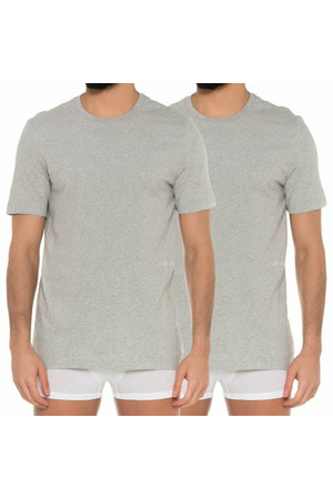 Pánské triko 2 PACK - Heather NM1686A-080 - Calvin Klein