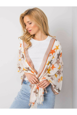 Šátek AT CH 1237 bílá béžová