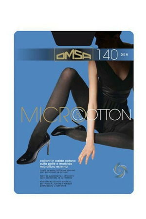 Dámské punčochové kalhoty Omsa Micro&Cotton 140 den