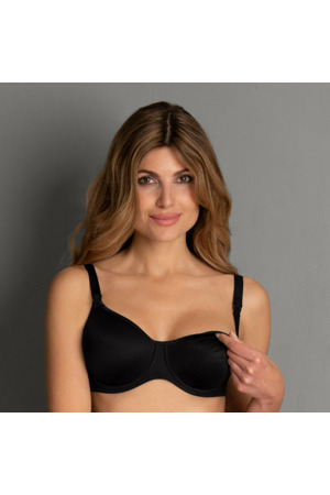 Basic podprs. na kojení s kost. moldovaná 5068 black - Anita Maternity