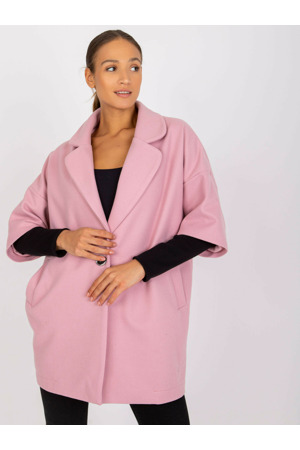 Dámský kabát CHA PL 0409.30x světle růžový
