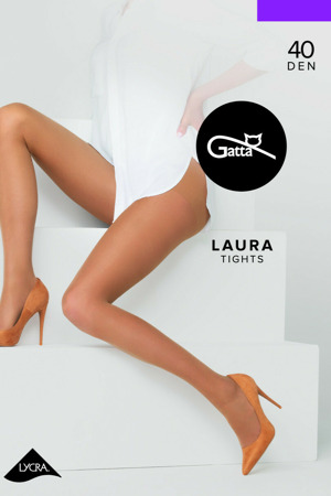 Polomatné dámské punčochové kalhoty LAURA - Lycra, 40 DEN.