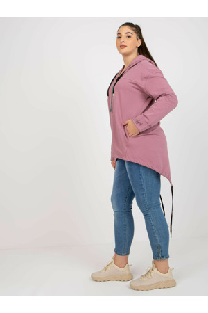 Mikina RV BL 8266.34P tmavě růžová