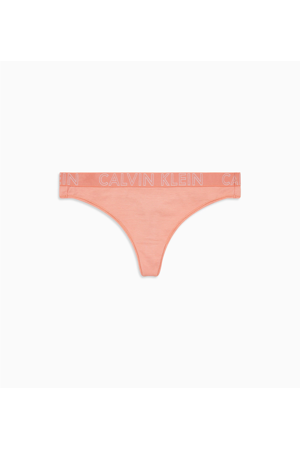 Tanga QD3636E-CHM meruňková - Calvin Klein