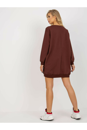 Mikina VI BL 3192.23P tmavě hnědá