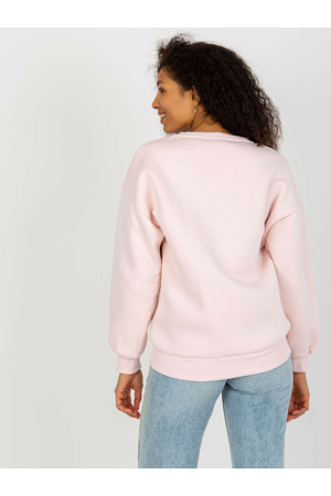 Mikina EM BL 617 3.15P světle růžová