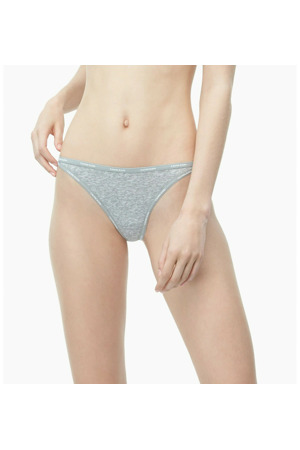 Dámské tanga QF4529E-PGR - Calvin Klein