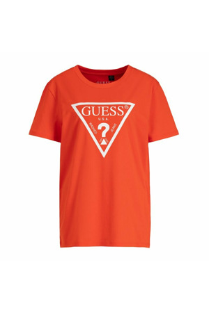 Pánské tričko U94M09JR00A-C303 oranžová - Guess