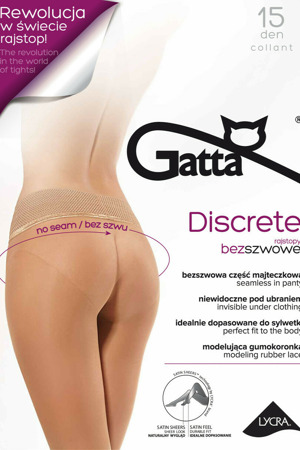 DISCRETE  - Dámské punčochové kalhoty 15 DEN - GATTA