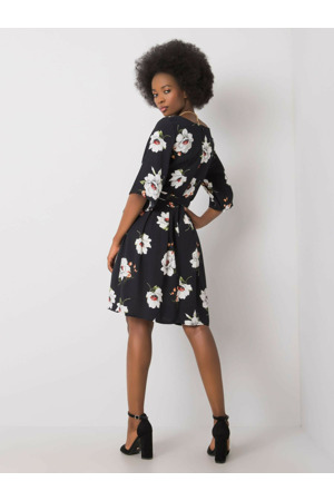 Šaty LK SK 507547.16P černobíle