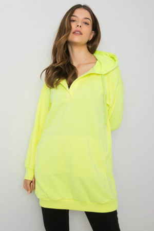 Dámská mikina Model EM-BL-ES-21-528.12X Fluo Yellow - Ex Moda