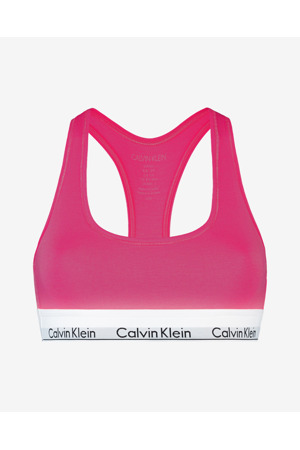 Dámská podprsenka QF5490E VGY - tmavě růžová - Calvin Klein